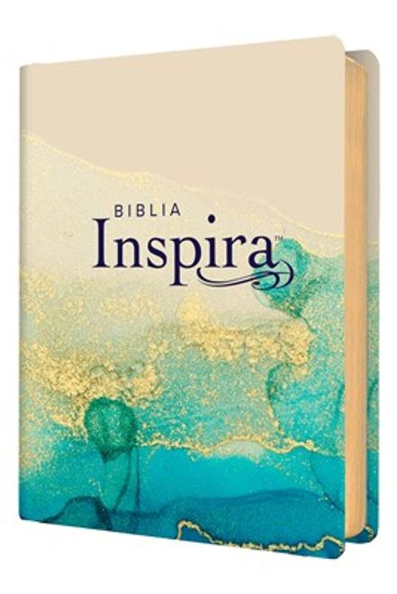 Biblia Inspira NTV con Filament (SentiPiel, Oro)
