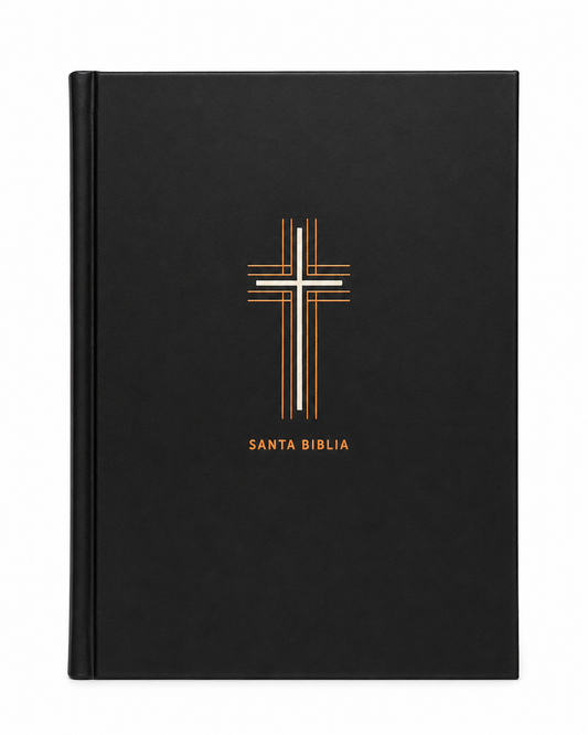 Biblia NTV de margen amplio con Filament, tapa dura negra