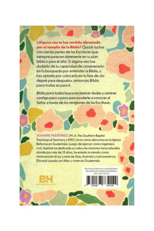 Biblia para Todas | Jeanine Martínez