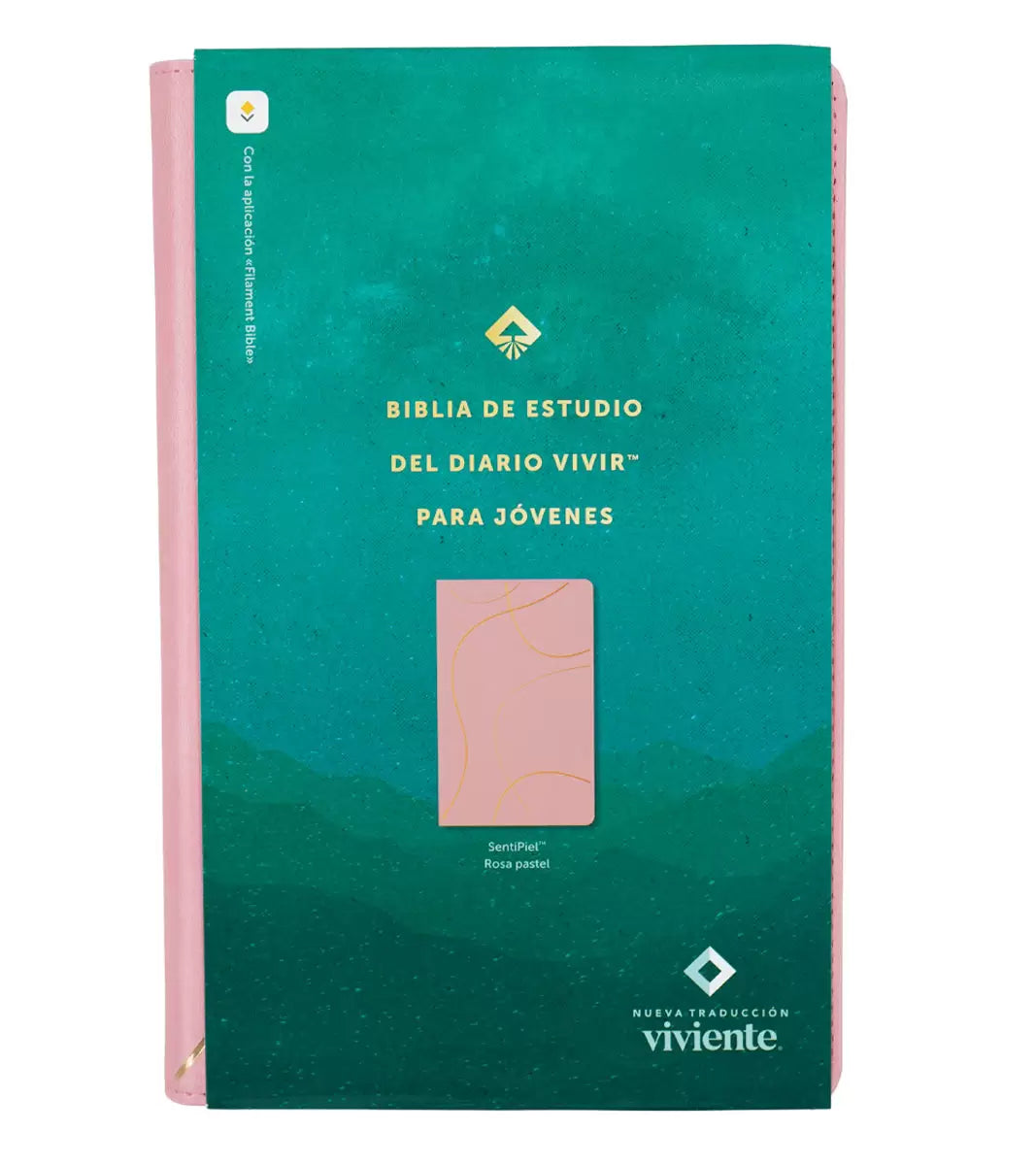Biblia de Estudio del Diario Vivir para Jovenes NTV | Filament| Sentipiel Rosa